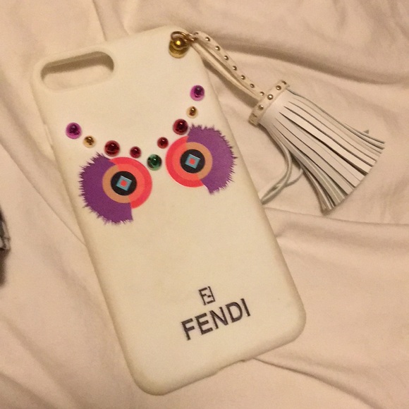 Fendi Accessories - Used iPhone 6plus owl white  case